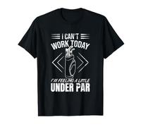 Citation Amusante Golfer Joke Golf Pro T-Shirt Graphique avec Valeur