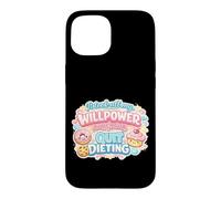 Citation Amusante « It Took All My Willpower to Quit Dieting » Coque pour iPhone 15