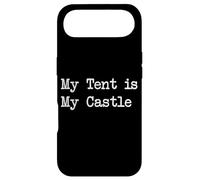 Citation Amusante « My Tent is My Castle » Coque pour iPhone Air