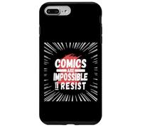 Citation Amusante pour Lecteur de Romans Graphiques de collectionneur de Bandes dessinées Coque pour iPhone 7 Plus/8 Plus