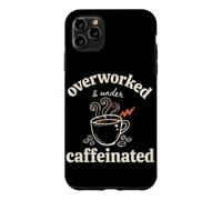 Citation Amusante pour Les Amateurs de café surmenés sous caféine Coque pour iPhone 11 Pro Max
