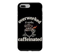 Citation Amusante pour Les Amateurs de café surmenés sous caféine Coque pour iPhone 7 Plus/8 Plus