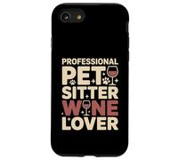 Citation Amusante pour Les Amateurs de vin de Gardien d'animaux de Compagnie Professionnels Coque pour iPhone SE (2020) / 7/8