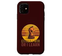 Citation Amusante pour Les Amoureux des échecs Coque pour iPhone 11