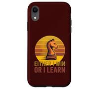 Citation Amusante pour Les Amoureux des échecs Coque pour iPhone XR