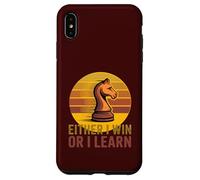 Citation Amusante pour Les Amoureux des échecs Coque pour iPhone XS Max