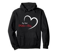 Citation amusante pour une nouvelle maman, « My First Mothers Day », « Cool New Moms » Sweat à Capuche