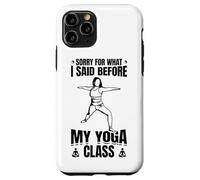 Citation Amusante sur Le Yoga Ayurveda Coque pour iPhone 11 Pro
