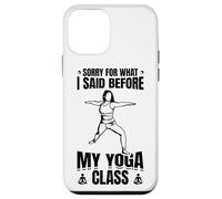 Citation Amusante sur Le Yoga Ayurveda Coque pour iPhone 12 Mini