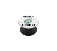 Citation Amusante sur l'espace pour Les Amoureux des comètes PopSockets PopGrip Adhésif