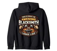 Citation Amusante « This is What an Awesome Blacksmith Looks Like » Sweat à Capuche
