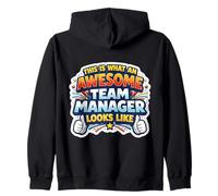 Citation Amusante « This is What an Awesome Team Manager Looks Like » Sweat à Capuche