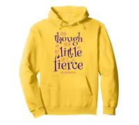 Citation amusante « Though She Be But Little She Is Fierce » Sweat à Capuche
