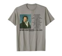 Citation Arthur Schopenhauer Achievement Talent Versus Genius T-Shirt