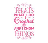 citation au crochet et disant que ce que je fais Stickers lettrage 34x61.2cm Auto-adhésif Rose