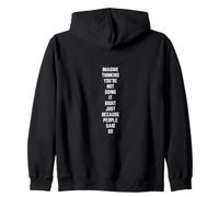 Citation audacieuse de confiance en soi Motivation to Trust Yourself Sweat à Capuche