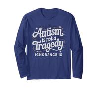Citation « Autism Not Tragedy Ignorance is Autistic Dad Support » Manche Longue