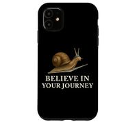 Citation « Believe in Your Journey Law of Attraction » Coque pour iPhone 11