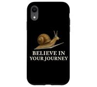 Citation « Believe in Your Journey Law of Attraction » Coque pour iPhone XR
