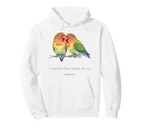 Citation biblique « A Sweet Friendship refreshes The Soul» pour Femme Sweat à Capuche