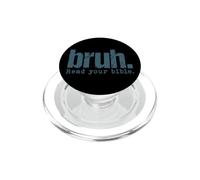 Citation Biblique Humoristique à Lire Absolument PopSockets PopGrip pour MagSafe