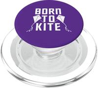Citation Born to Kite Flyer Enthusiast Adventure PopSockets PopGrip pour MagSafe