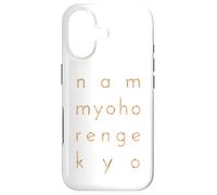 Citation Bouddhiste - Nam Myoho Renge Kyo - Bouddhisme Nichiren Coque pour iPhone 17