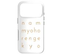 Citation Bouddhiste - Nam Myoho Renge Kyo - Bouddhisme Nichiren Coque pour iPhone 17 Pro
