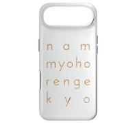 Citation Bouddhiste - Nam Myoho Renge Kyo - Bouddhisme Nichiren Coque pour iPhone Air