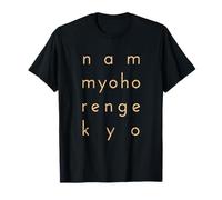Citation Bouddhiste - Nam Myoho Renge Kyo - Bouddhisme Nichiren T-Shirt