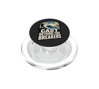 Citation « Cast Beyond That Breakers Fishing Ambition » PopSockets PopGrip pour MagSafe