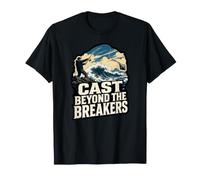 Citation « Cast Beyond That Breakers Fishing Ambition » T-Shirt