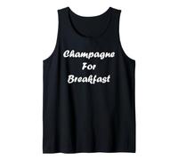 Citation Champagne Humour Breakfast Champagne Débardeur