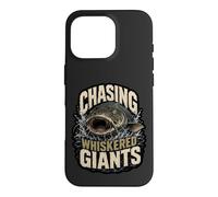 Citation Chasing Whiskered Giants Catfish Hunter Coque pour iPhone 16 Pro