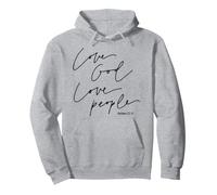 Citation chrétienne de Dieu Pâques Jour d'amour Sweat à Capuche