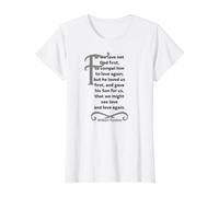 Citation chrétienne de William Tyndale sur l'Évangile du Christ T-Shirt Graphique avec Valeur, Femme, Blanc, XL