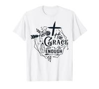 Citation chrétienne : Dieu Religieux, sa grâce est Assez Jésus T-Shirt