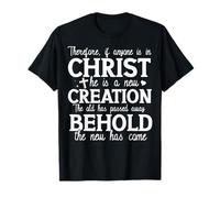 Citation chrétienne inspirante sur la Nouvelle création T-Shirt