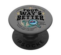 Citation chrétienne Jehovah Jireh Seigneur Ton Chemin PopSockets PopGrip Adhésif