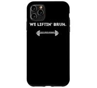 Citation Cool We Lifting Bro Powerlifting Gym Motivation Coque pour iPhone 11 Pro Max