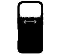 Citation Cool We Lifting Bro Powerlifting Gym Motivation Coque pour iPhone 17 Pro