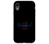 Citation créative d'Istanbul avec des cœurs - Türkiye Istanbul Coque pour iPhone XR
