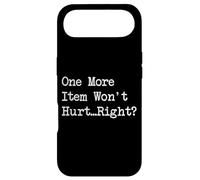 Citation d'achat Amusante One More Item Won't Hurt Coque pour iPhone Air