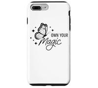 Citation d'affirmation Own Your Magic Butterfly Coque pour iPhone 7 Plus/8 Plus