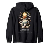 Citation d'Alice au Pays des Merveilles de Lewis Carroll 1865 Sweat à Capuche
