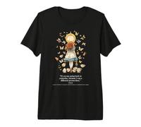 Citation d'Alice au Pays des Merveilles de Lewis Carroll 1865 T-Shirt Haut de Gamme