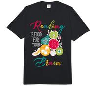 Citation d'amateur de Livres pour Les lecteurs La Lecture est de la Nourriture pour Votre Cerveau Comfort Colors Adult Heavyweight T-Shirt