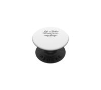 Citation d'amitié Life is Better with Friends Like You PopSockets PopGrip Adhésif
