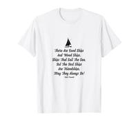 Citation d'amitié voiliers Cadeaux Irlandais Meilleurs Amis BFF T-Shirt