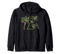 Citation d'amour de la terre jour arbre nature dicton Sweat à Capuche